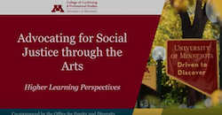 Advocating for Social Justice through the Arts screenshot