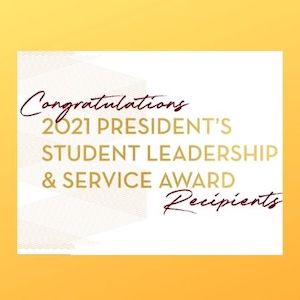 President's Student Leadership and Services Award